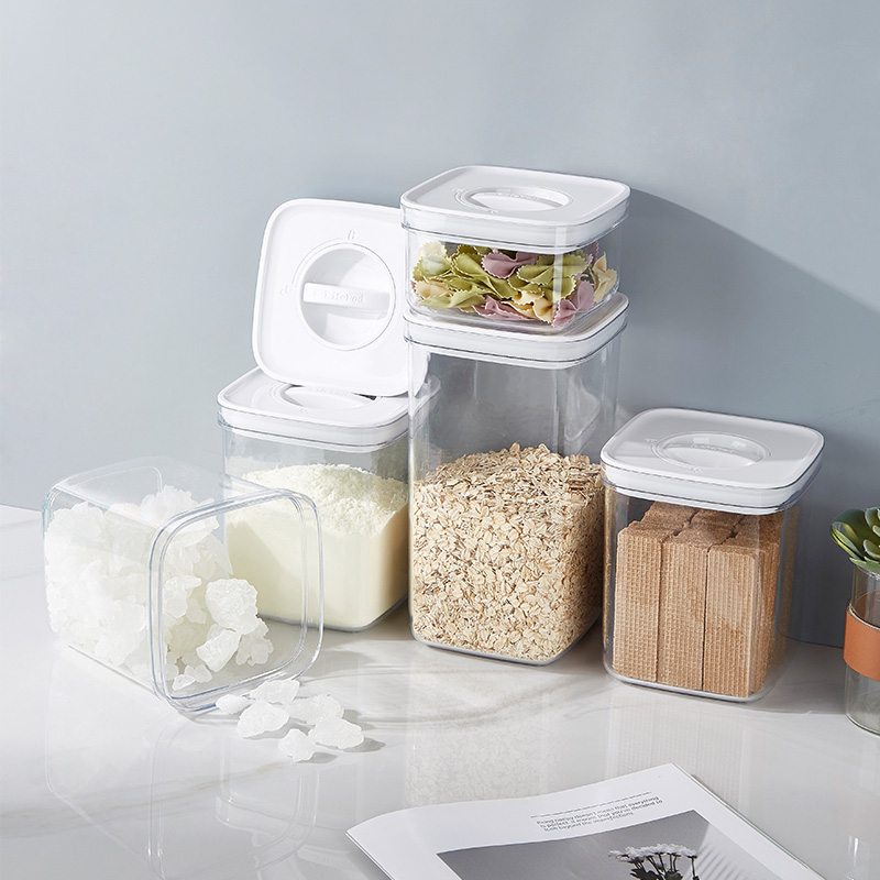 Sealed Storage Containers Make Kitchen Organization Simpler